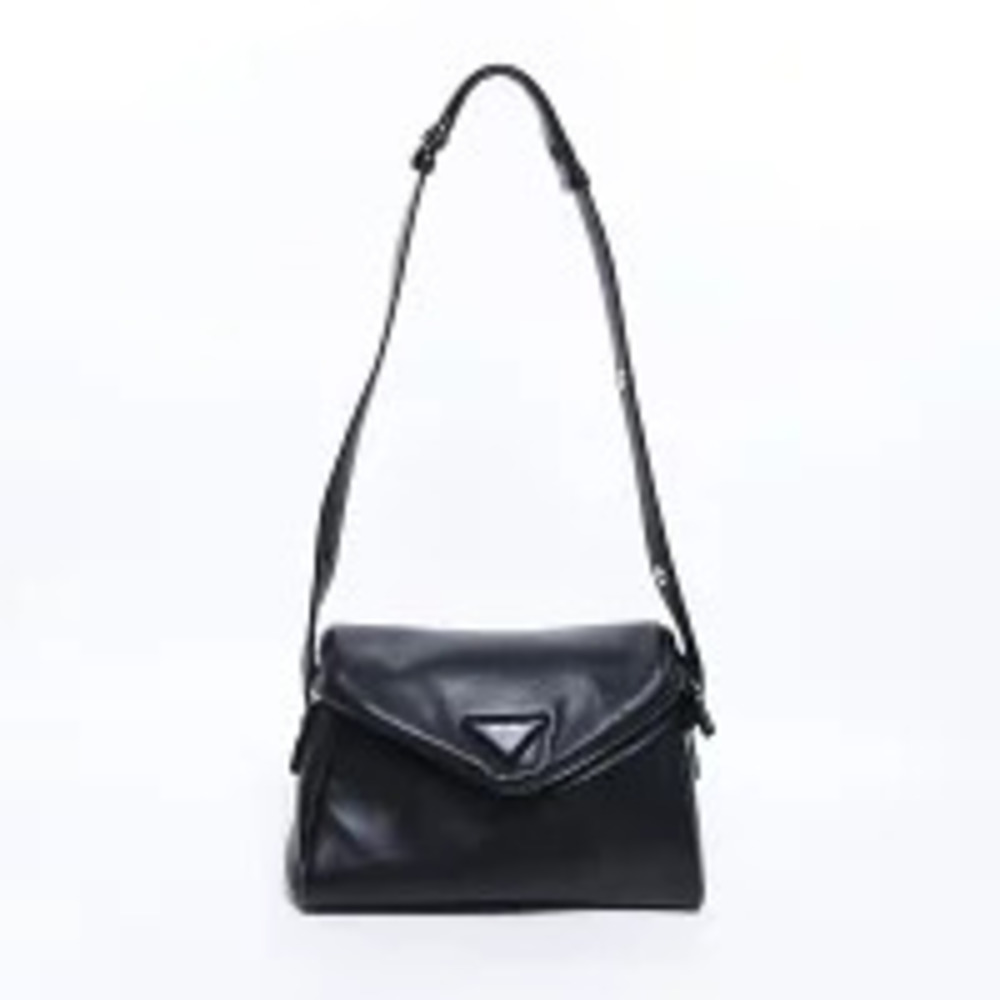 Prada Leather Shoulder Bag Black - Picture 2 of 13